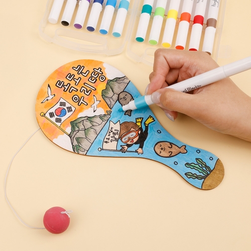 [대원피앤피] 라켓 공치기(4종 택1/컬러링/전통놀이)