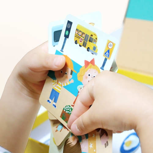 [아리아띠] 틱톡 텔링더타임 시계 학습 놀이