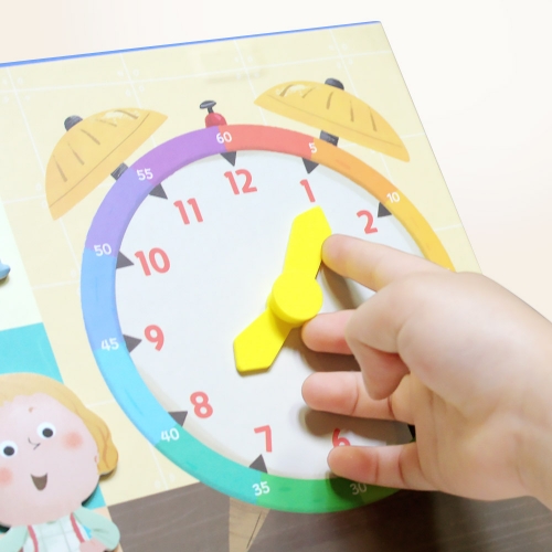 [아리아띠] 틱톡 텔링더타임 시계 학습 놀이