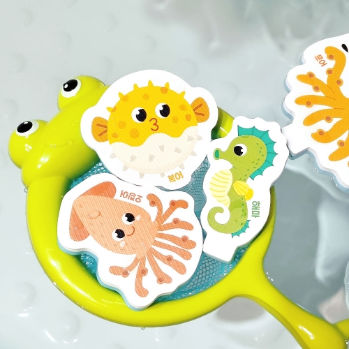 [아리아띠] 물놀이 스티커 4종 택1 동물 바다 보물섬 탈것