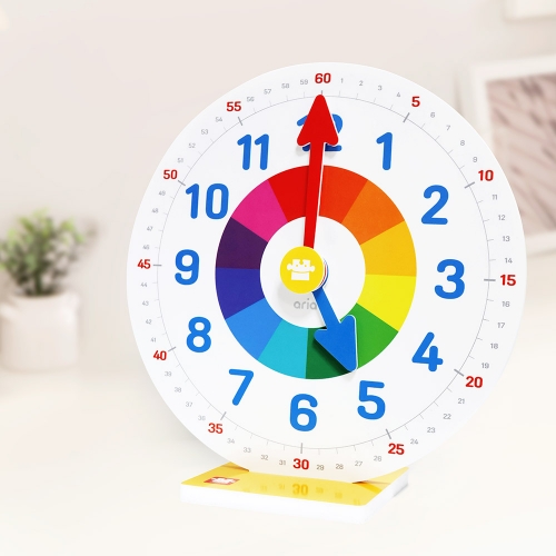 [아리아띠] 학습용 시계놀이 ver.2 DIY 만들기 교구
