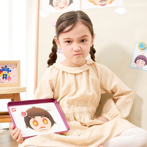 [아리아띠] 토닥토닥 감정놀이 50가지 카드 표정 자석놀이