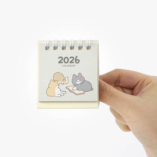 2026 냥냥 쪼꼬미 미니달력 (20개)
