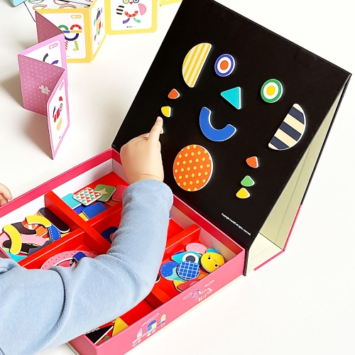 [아리아띠] 패턴칩블록 자석놀이