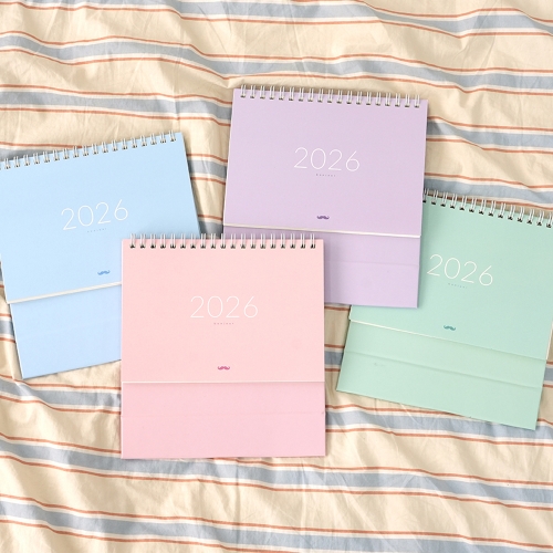2026 봉주르 탁상 달력 (4개)