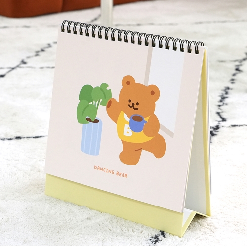 댄싱베어 2026 탁상 캘린더 (2개)