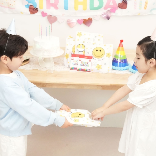 [아리아띠] 컬러링 퍼즐 10개 세트 DIY 어린이집 구디백 답례품 그림그리기