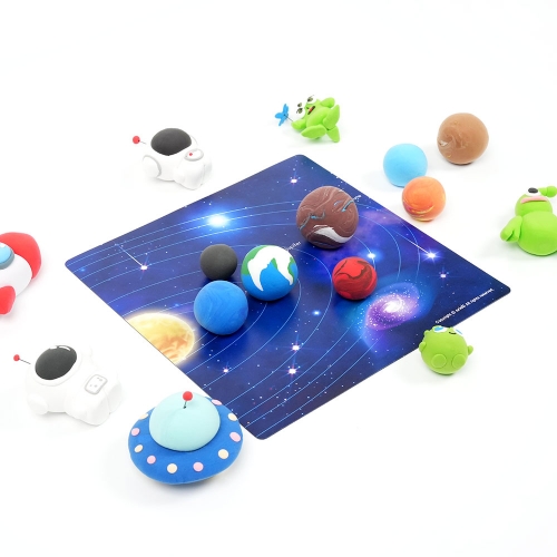 [아리아띠] 태양계 클레이 자석 키트 DIY 우주 만들기