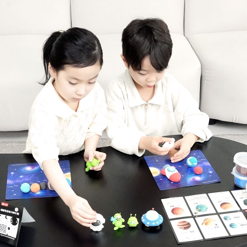 [아리아띠] 태양계 클레이 자석 키트 DIY 우주 만들기