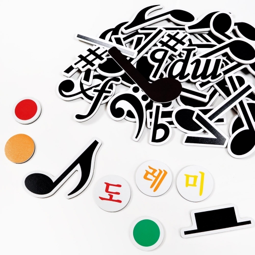 [마그피아] 칼라 리듬 자석 음악 수업 음계 음표 계이름