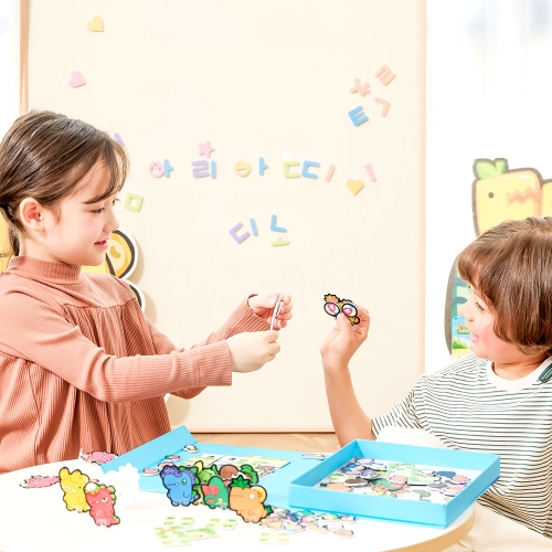 [아리아띠] 후르티디노 길찾기 미로퍼즐 자석놀이