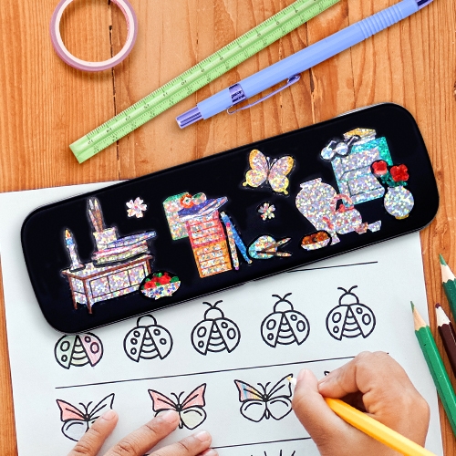 [하하당] 책가도 자개 필통