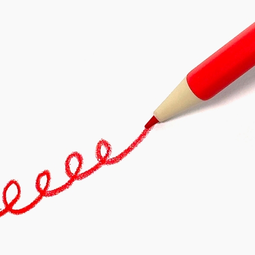 체크라이너 3색 채점펜세트 (4개)