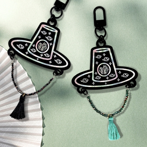 [만들기대장 판촉제작]전통 갓 열쇠고리