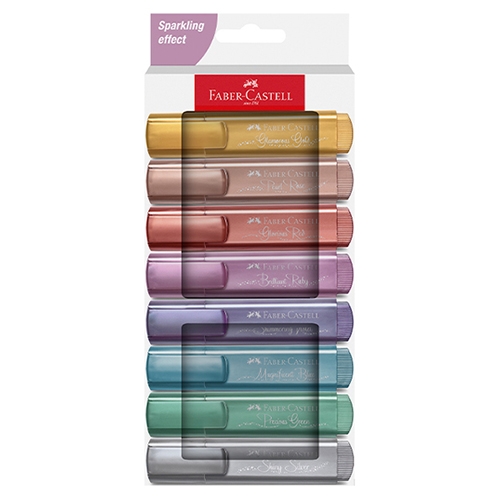 [파버] 메탈릭 텍스트라이너 형광펜