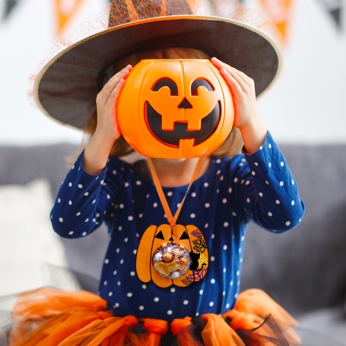 할로윈만들기 사탕케이스 선물포장 사탕목걸이