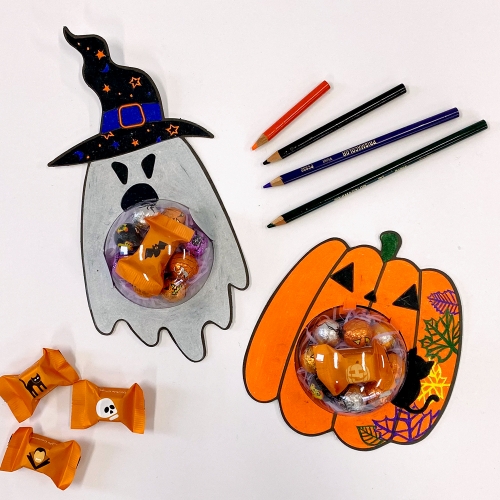 할로윈만들기 사탕케이스 선물포장 사탕목걸이