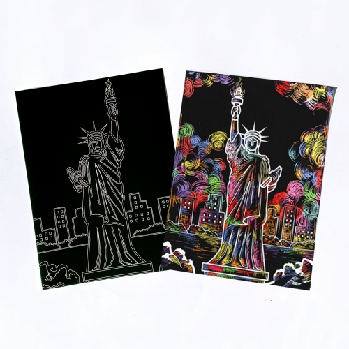 스크래치페이퍼 세계/한국문화유산 4종세트