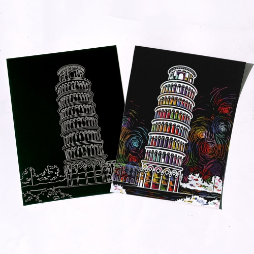 스크래치페이퍼 세계/한국문화유산 4종세트