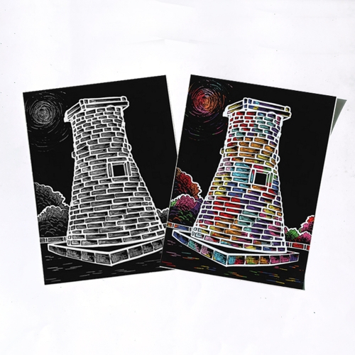 스크래치페이퍼 세계/한국문화유산 4종세트