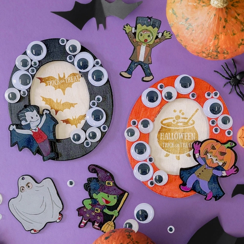 할로윈만들기 눈알액자 할로윈소품