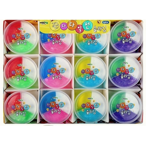 다다익선 슬라임 액체괴물 촉감놀이 (12개)