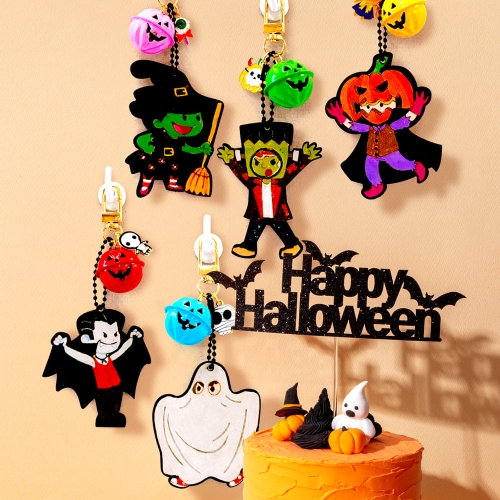 할로윈키링만들기 호박방울키링(5세트)