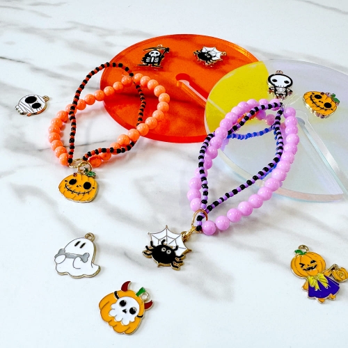 할로윈팬던트팔찌 우정팔찌(2세트) 팔찌만들기키트