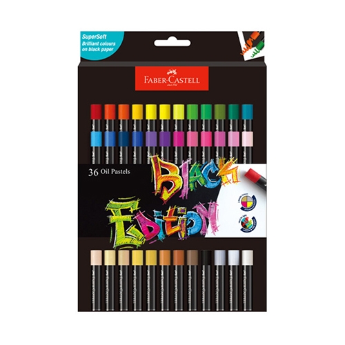 [파버] 블랙 에디션 오일파스텔