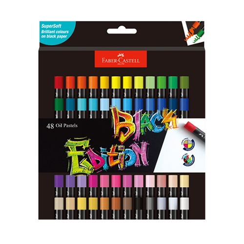 [파버] 블랙 에디션 오일파스텔