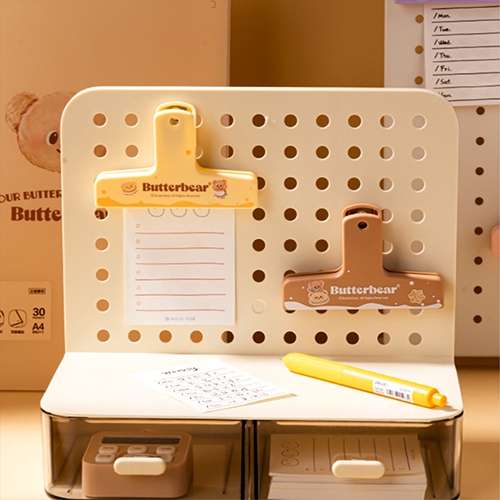 [델리] HY403 버터베어 자석 집게 2개입