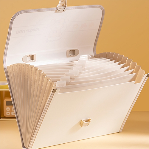 [델리] HY601 버터베어 도큐먼트 13분류 파일 가방