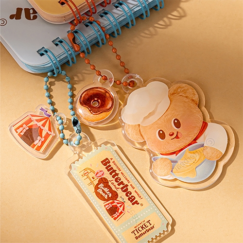 [델리] HY221 버터베어 고리 미니 수첩