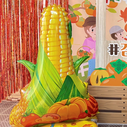 [파티붕붕] 가을 배경 세트 08 / 감따기 체험 교실 판넬 풍선 포토존 장식 가을 체험학습 소품