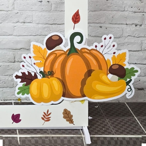 [파티붕붕] 왔는감 포토존 137 / 감따기 체험 대형 프레임 보드 가을 감 체험학스 판넬 포토존