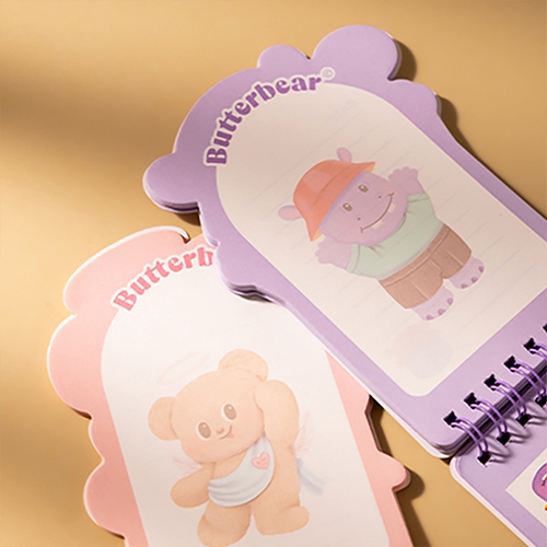 [델리] HY220 버터베어 헬로 미니 수첩 60매