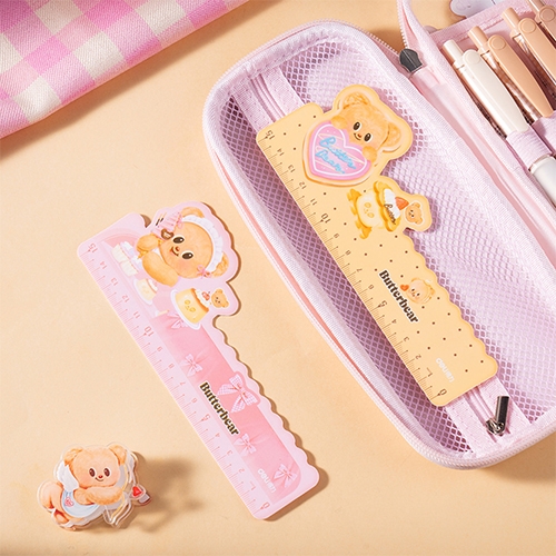 [델리] HY125 버터베어 캐릭터 플랙시블 자 15cm