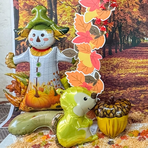 [파티붕붕] 가을 배경 세트 11 / 대형 가을 단풍 판넬 보드 단풍나무 숲체험 행사 포토존 꾸미기