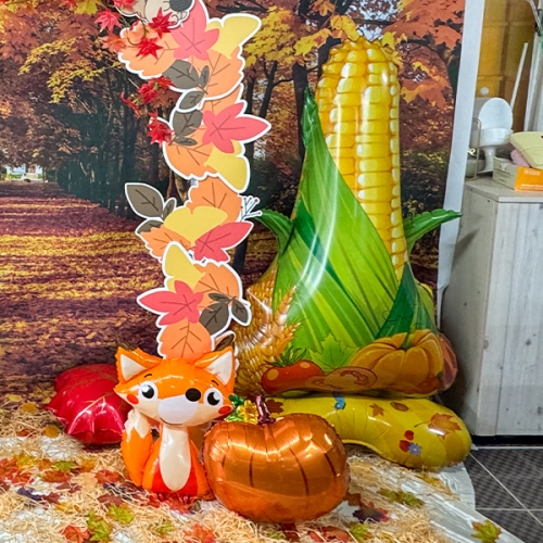 [파티붕붕] 가을 배경 세트 11 / 대형 가을 단풍 판넬 보드 단풍나무 숲체험 행사 포토존 꾸미기