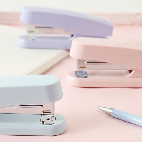 [델리] E0402F 마카롱 파스텔 스테이플러