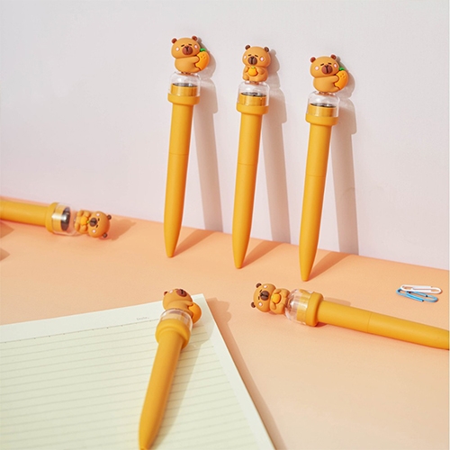 [아트필드] 카피바라 스탬프 중성펜 0.5