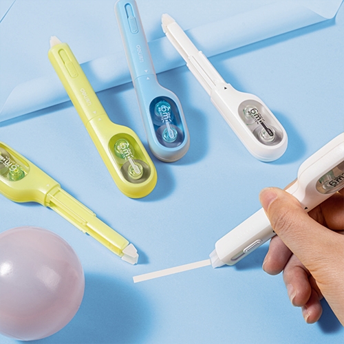 [델리] X01 슬림 펜타입 수정테이프 6m x 5mm