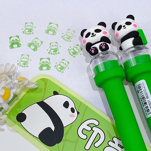 [아트필드] 팬더 스탬프 중성펜 0.5