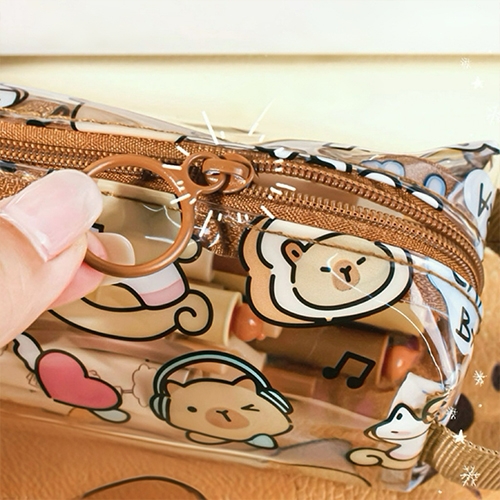 [아트필드] 카피바라 패턴 필통