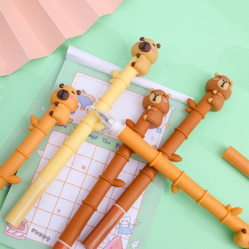 [아트필드] 대나무 카피바라 중성펜 0.5mm