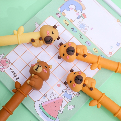 [아트필드] 대나무 카피바라 중성펜 0.5mm