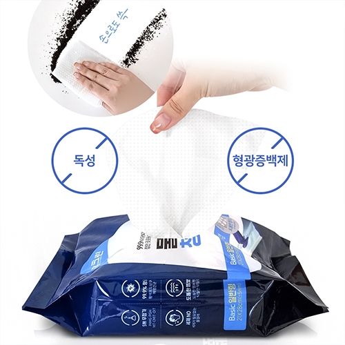 [홈크린] 막대걸레 물걸레 청소포 20매