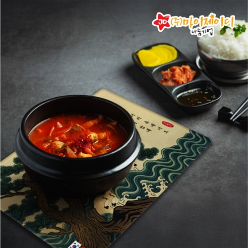 K 한류 전통 민속 민화 설 추석 선물 답례품 인테리어 타일 항균 플레이팅 강화 유리 도마-대