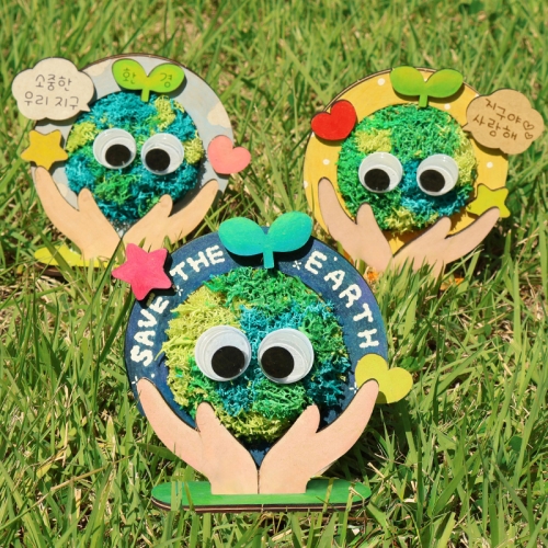 모스 지구 액자 5set