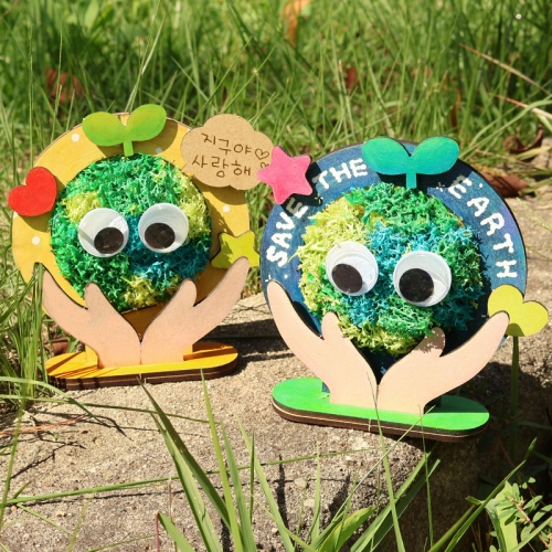 모스 지구 액자 5set